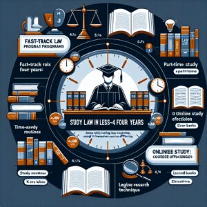 Estudia Derecho en menos de 4 años: Opciones rápidas