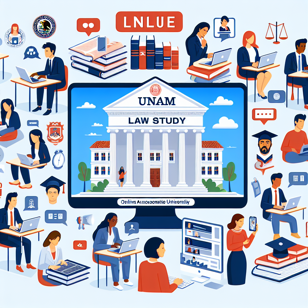 ¿Cómo Estudiar Derecho en Línea en la UNAM? Conoce Otras Opciones de Universidades
