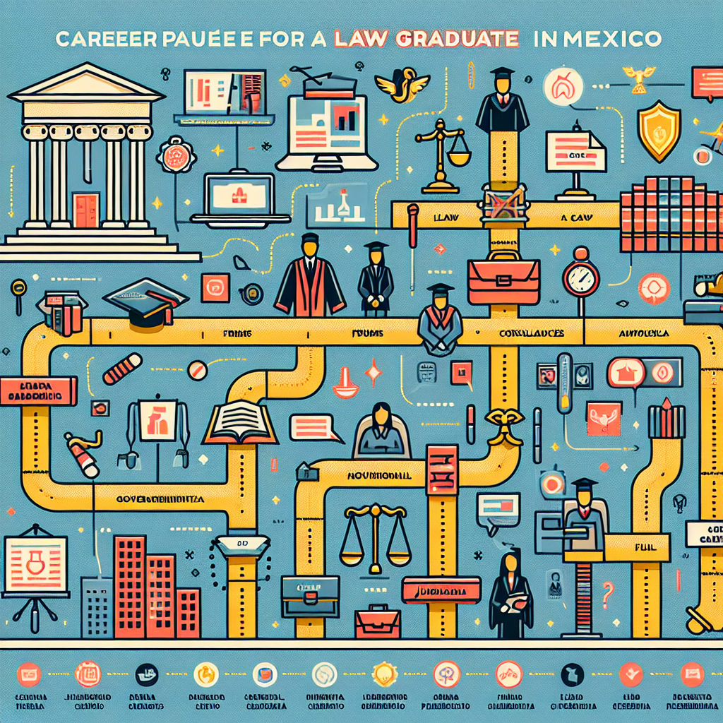 Guía del Campo Laboral: ¿Dónde puede trabajar un licenciado en Derecho en México?