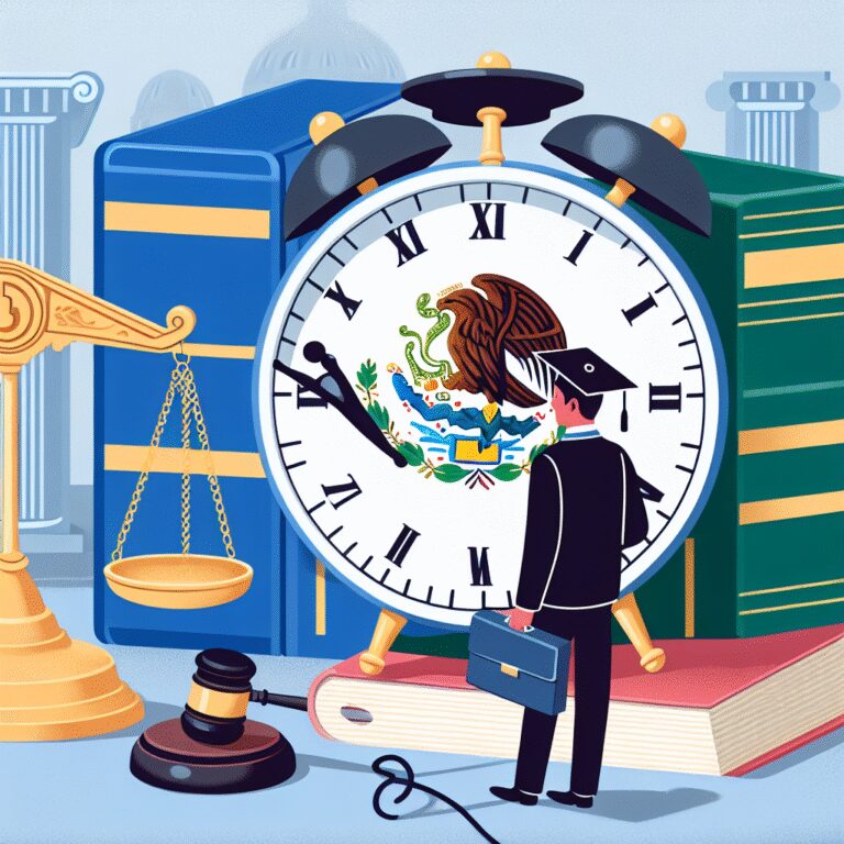 ¿Cuánto tiempo dura la carrera de Derecho en México?